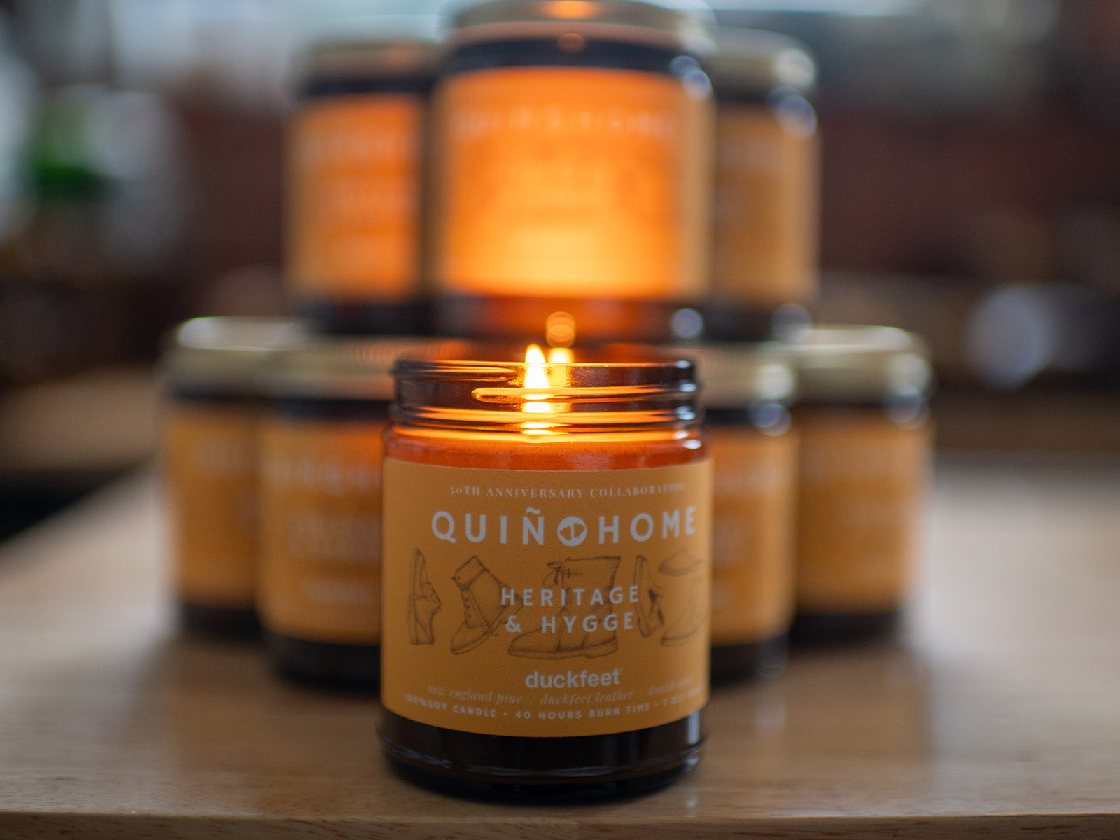 Heritage & Hygge Candle | Quiñohome Maker Collab