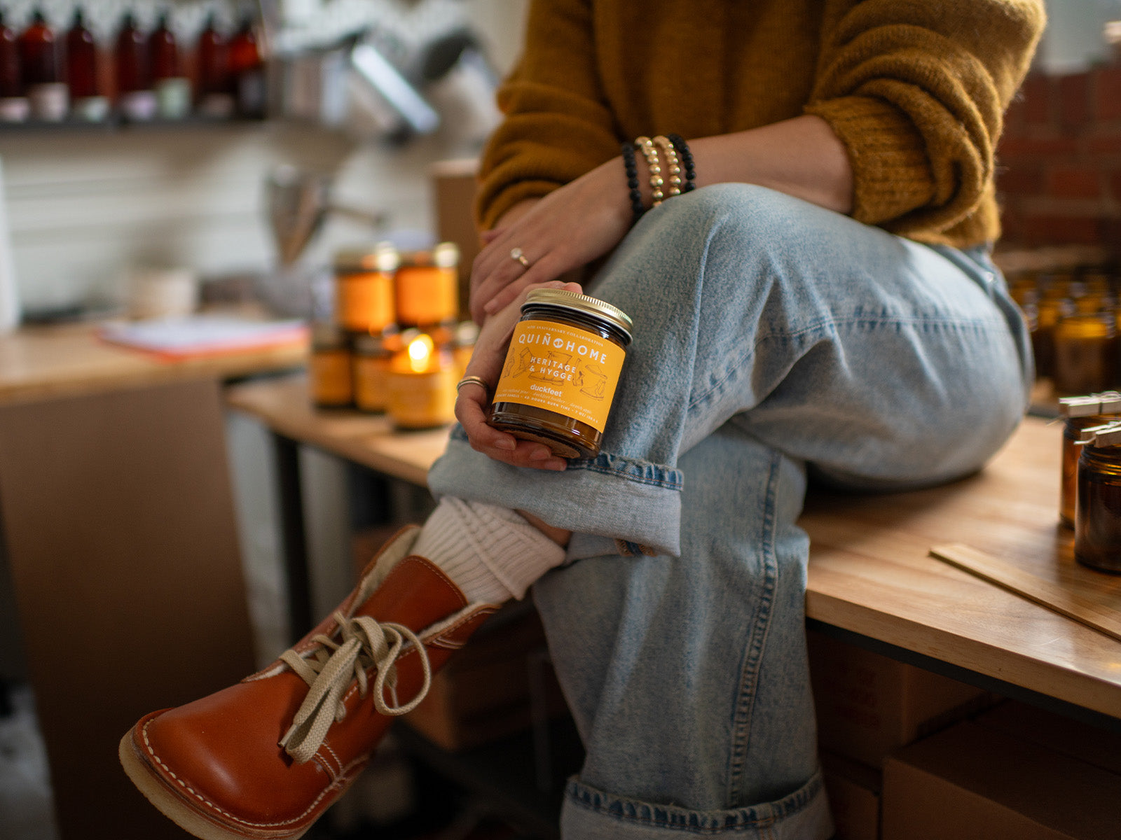 Heritage & Hygge Candle | Quiñohome Maker Collab