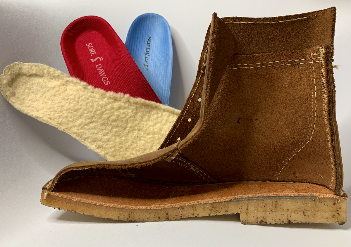 Insoles for clarks desert boots on sale