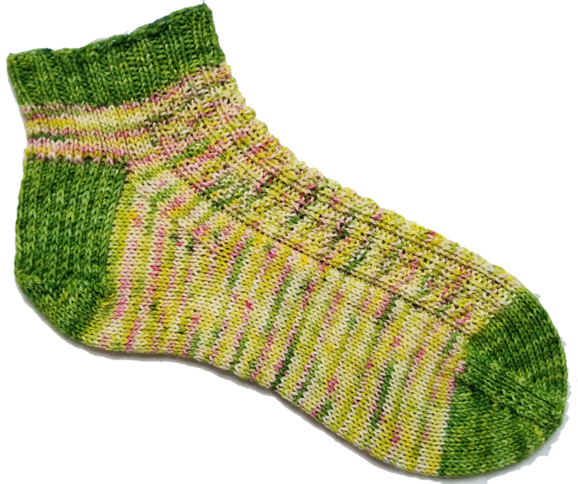 Arethusa Falls Sock PDF Knitting Pattern