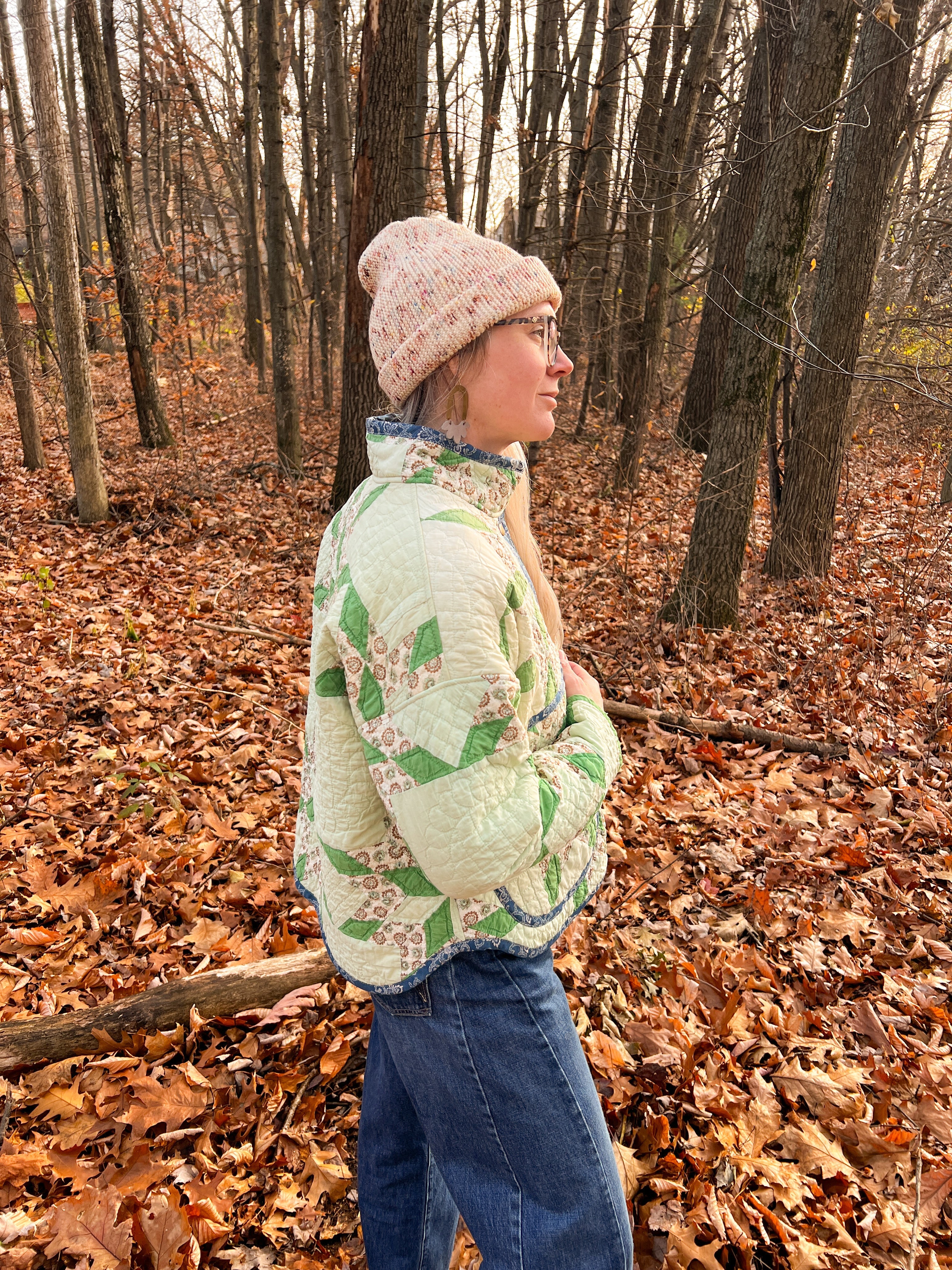 One-of-a-Kind: Touching Star Flora Jacket (L)