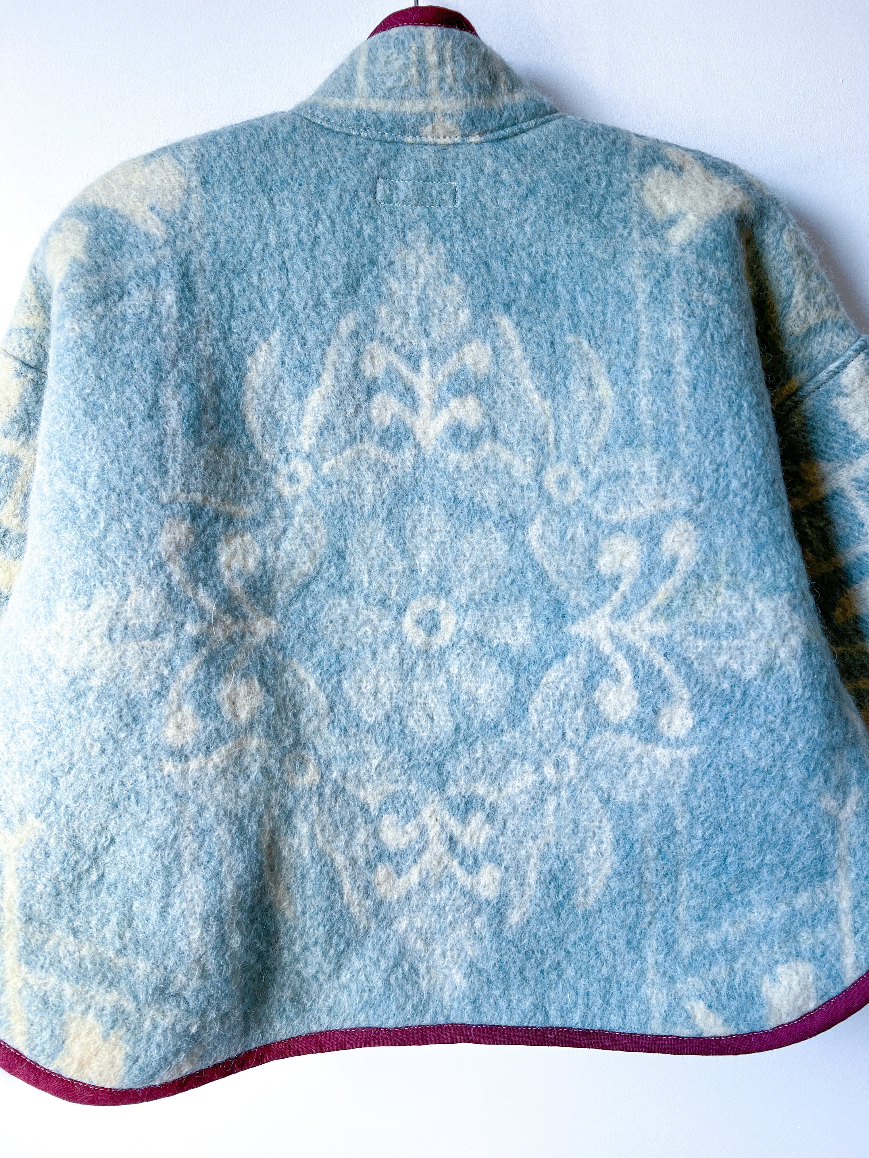 One-of-a-Kind: Orr Health Wool Blanket Flora Jacket (S)