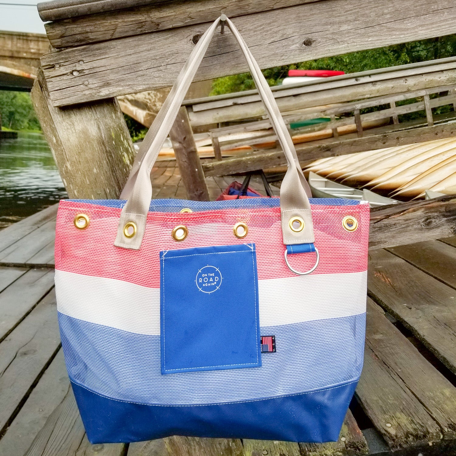 Liberty Blue Tote Bag