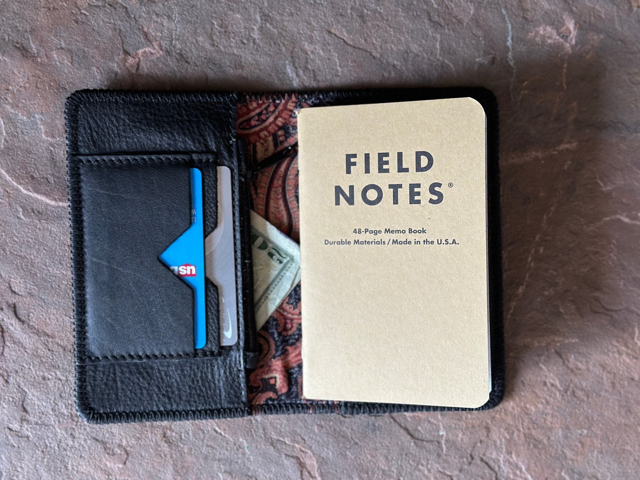 Black Travel Wallet