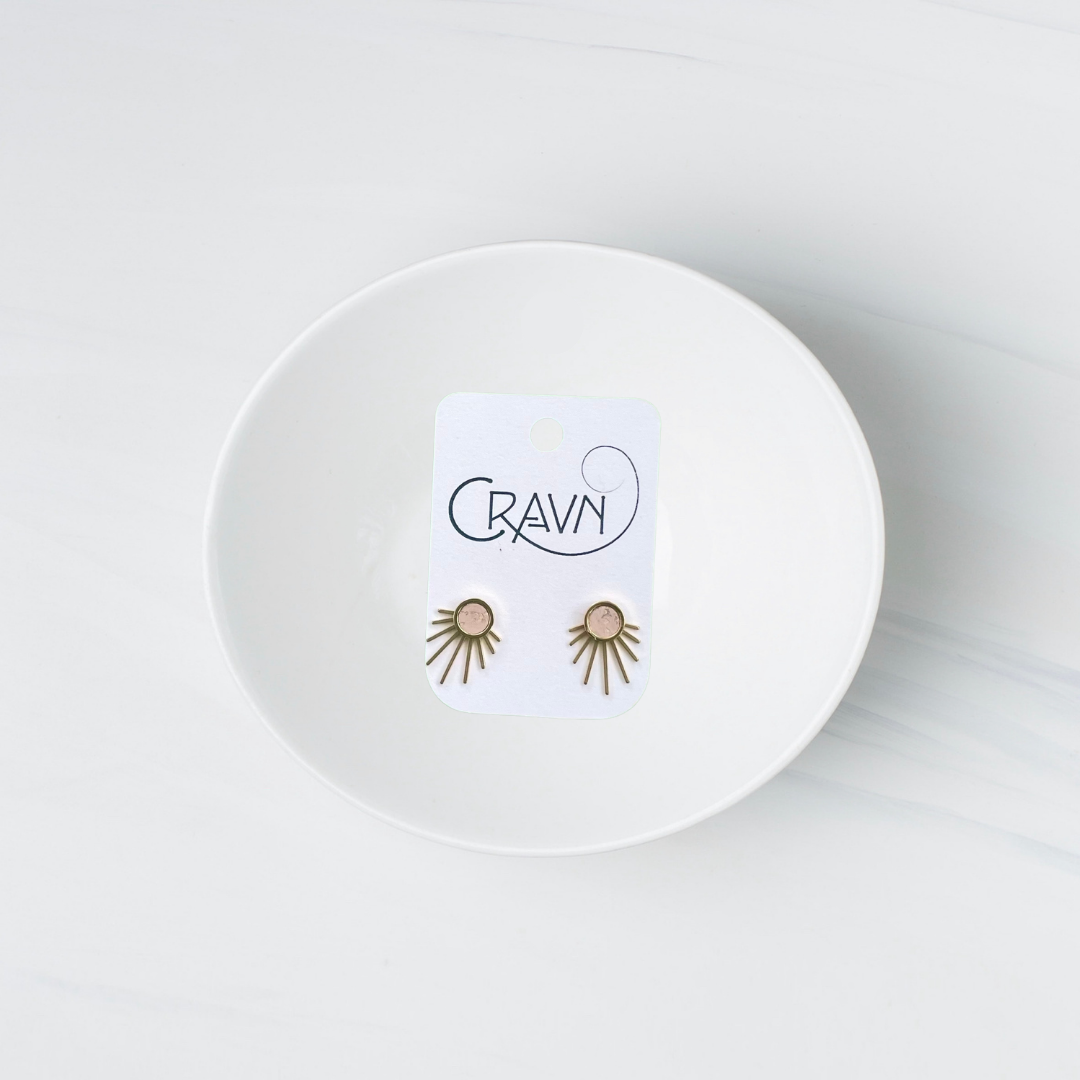 Interchangeable Studs - Brass Small Fringe