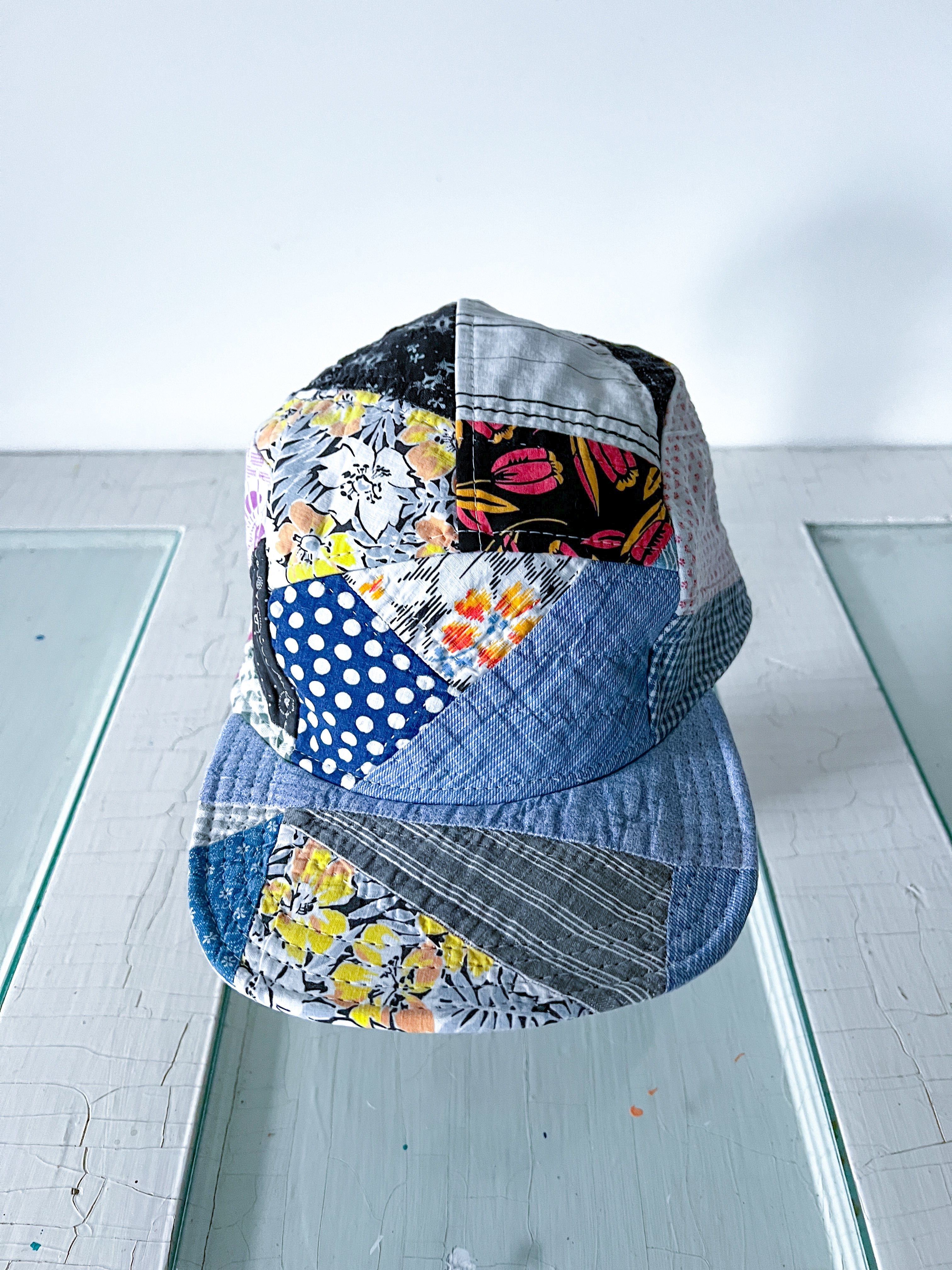 One-of-a-Kind: Triangle Block 5 Panel Hat (Large) #1