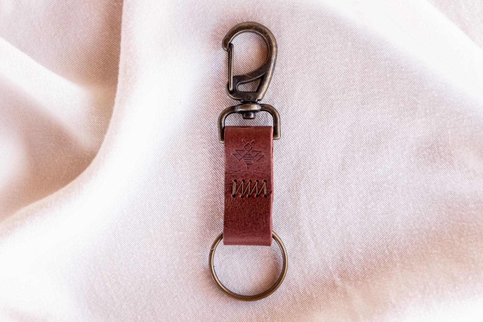 Cognac Keychain