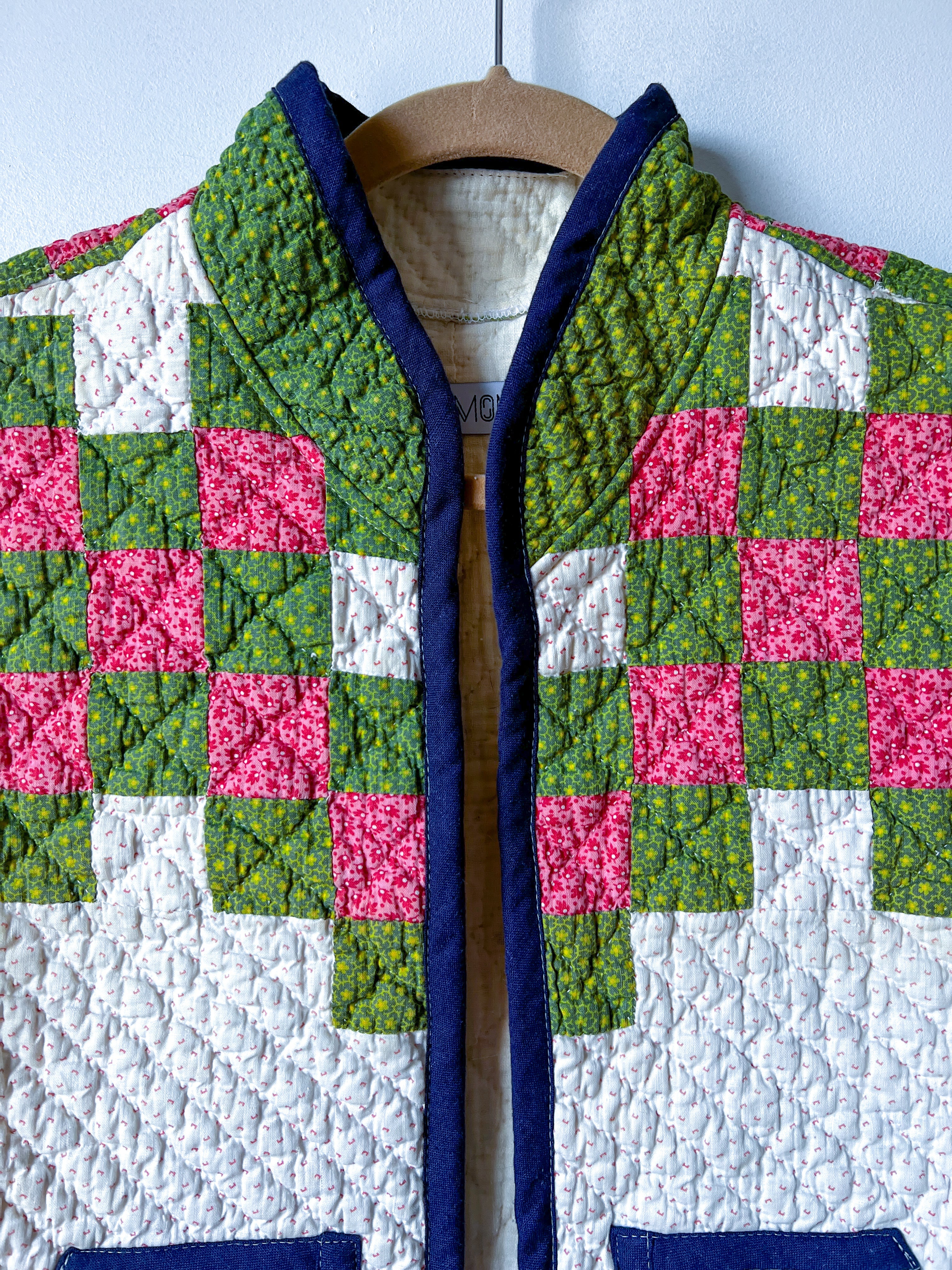 One-of-a-Kind: Irish Chain Quilt Vest (L/XL)