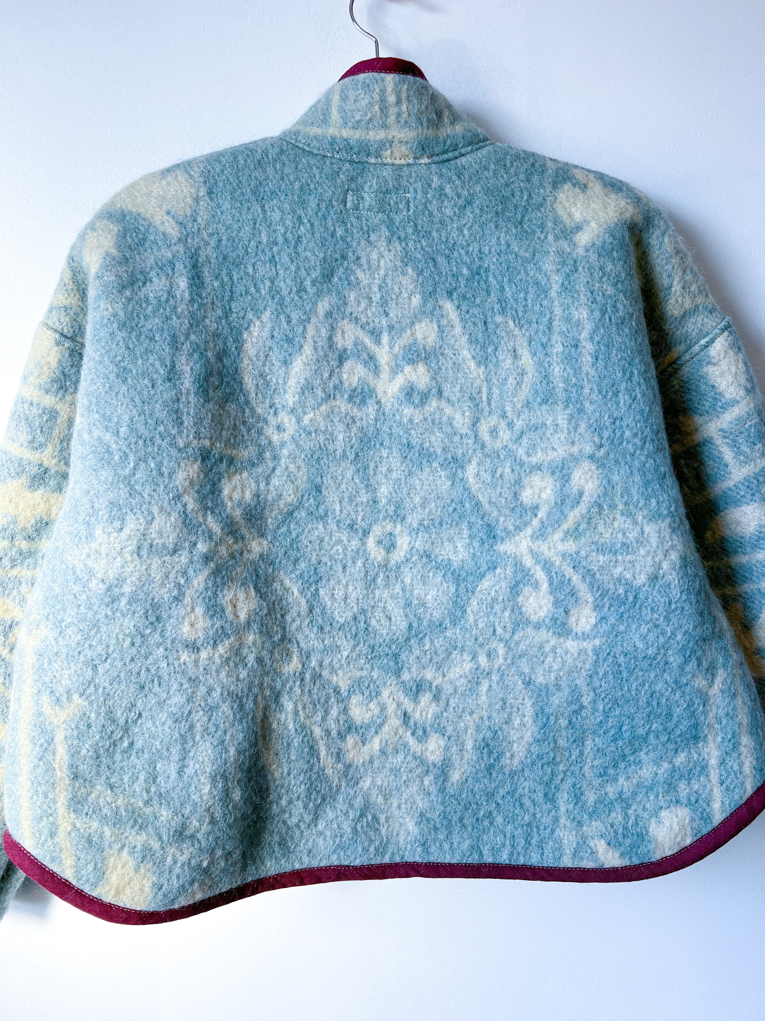 One-of-a-Kind: Orr Health Wool Blanket Flora Jacket (S)