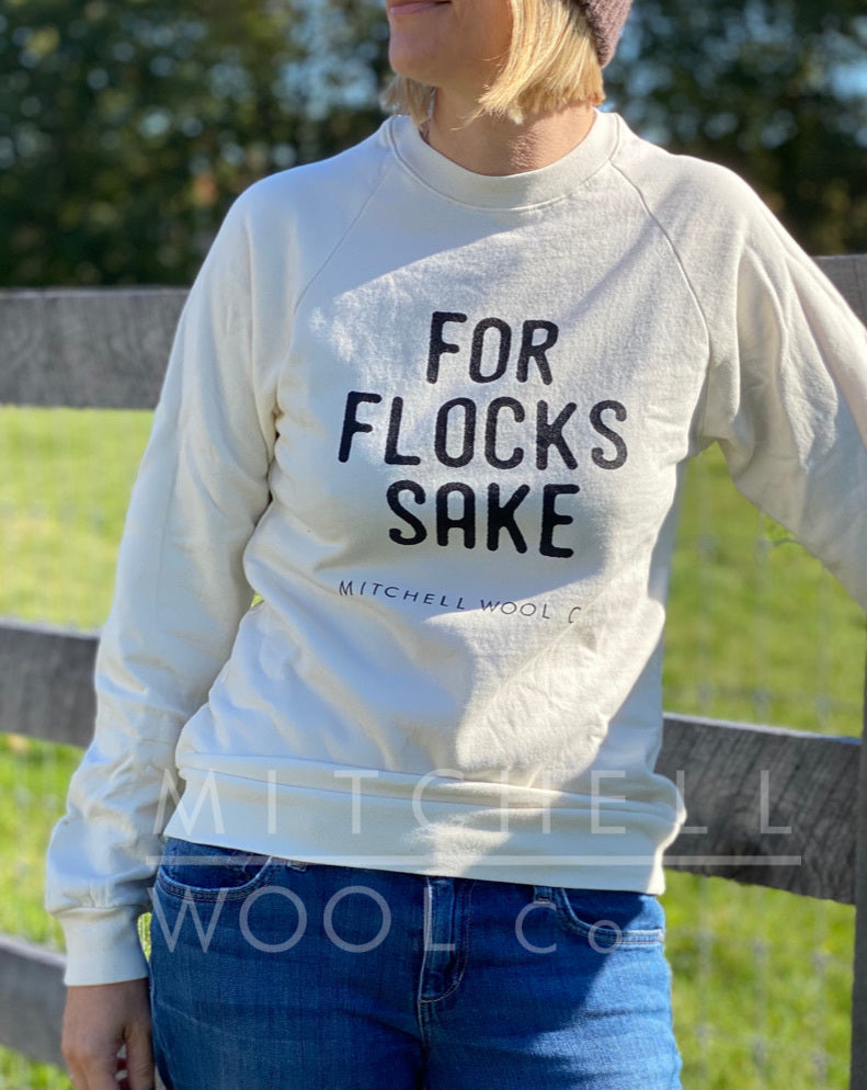 FOR FLOCKS SAKE - Organic Cotton Sweatshirt