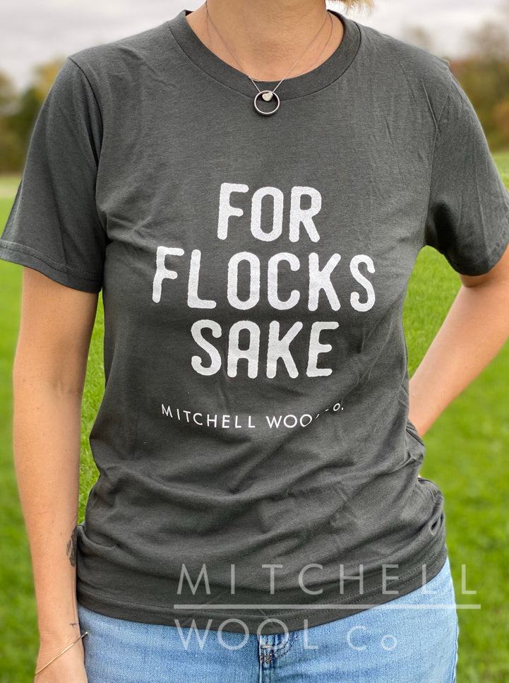 FOR FLOCKS SAKE- Organic Cotton Tee Shirt