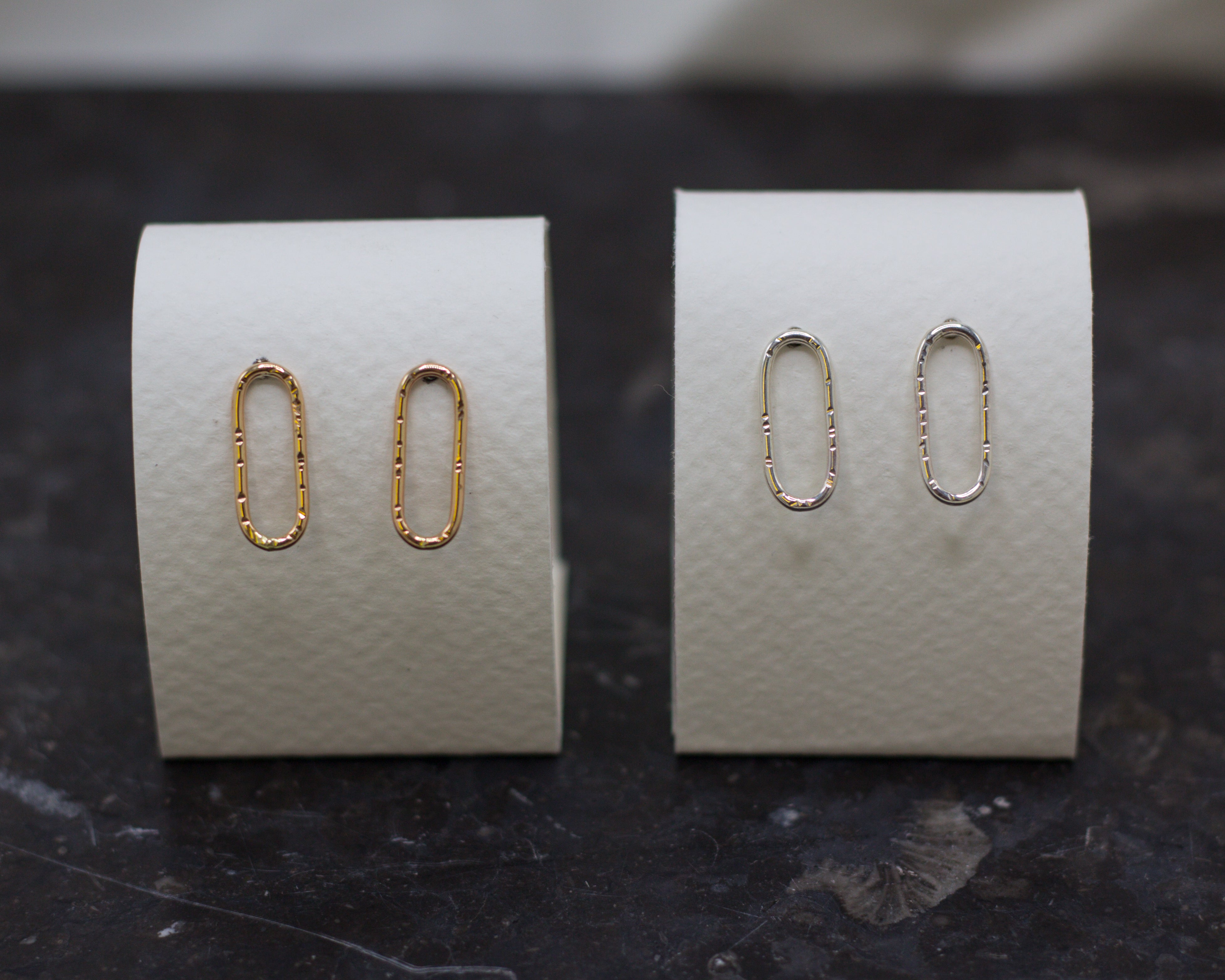 birch link studs