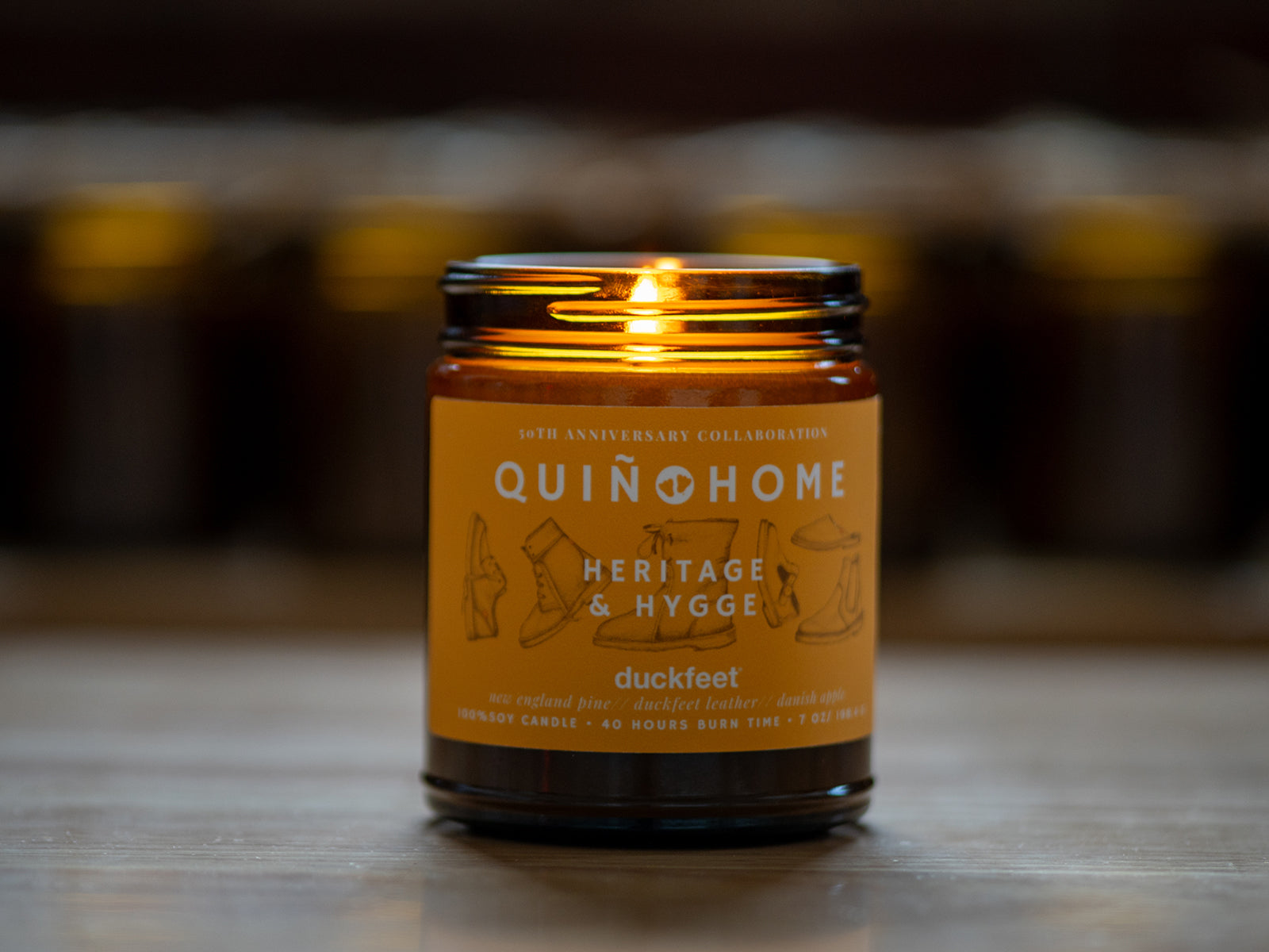 Heritage & Hygge Candle | Quiñohome Maker Collab