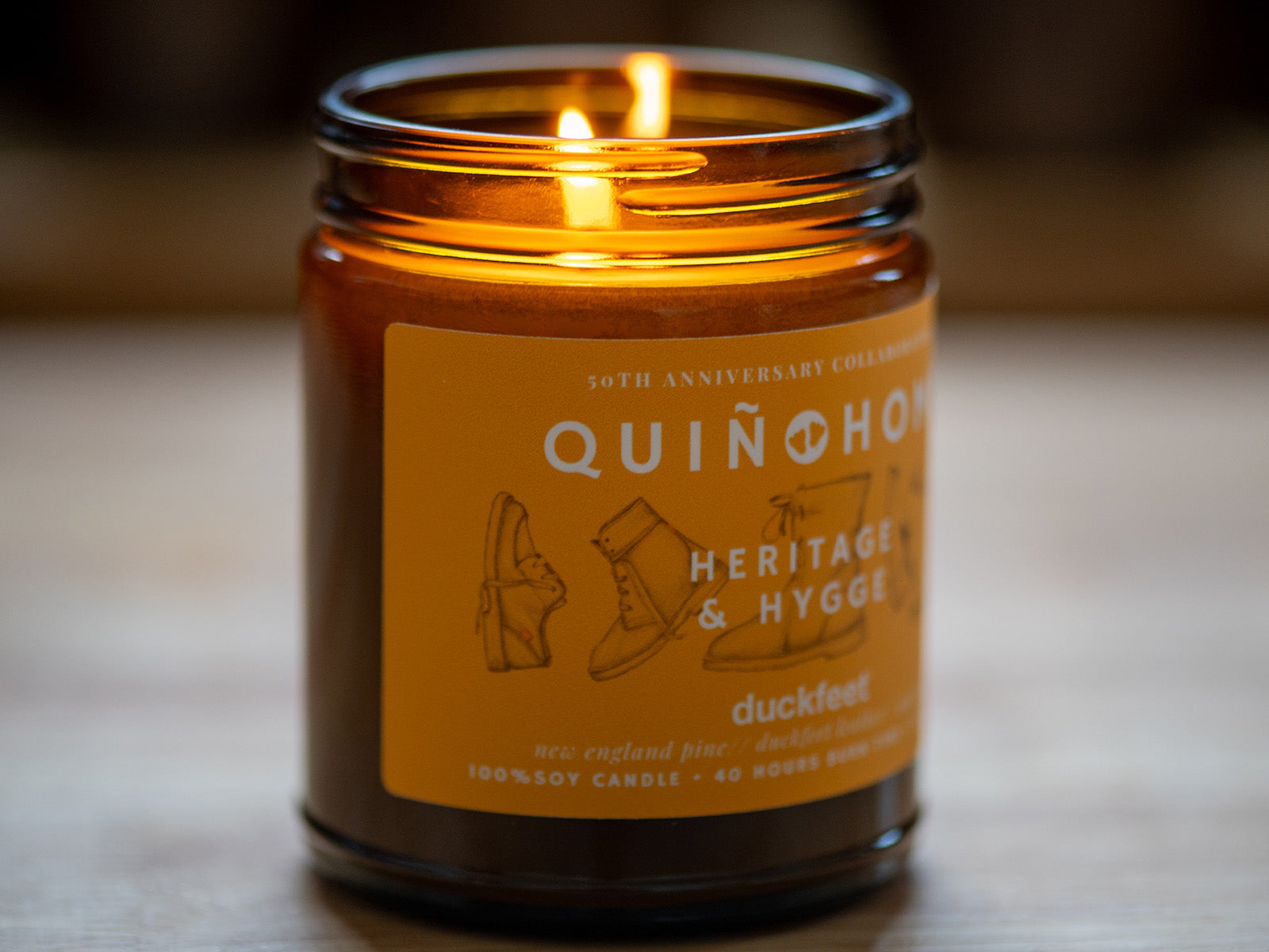 Heritage & Hygge Candle | Quiñohome Maker Collab