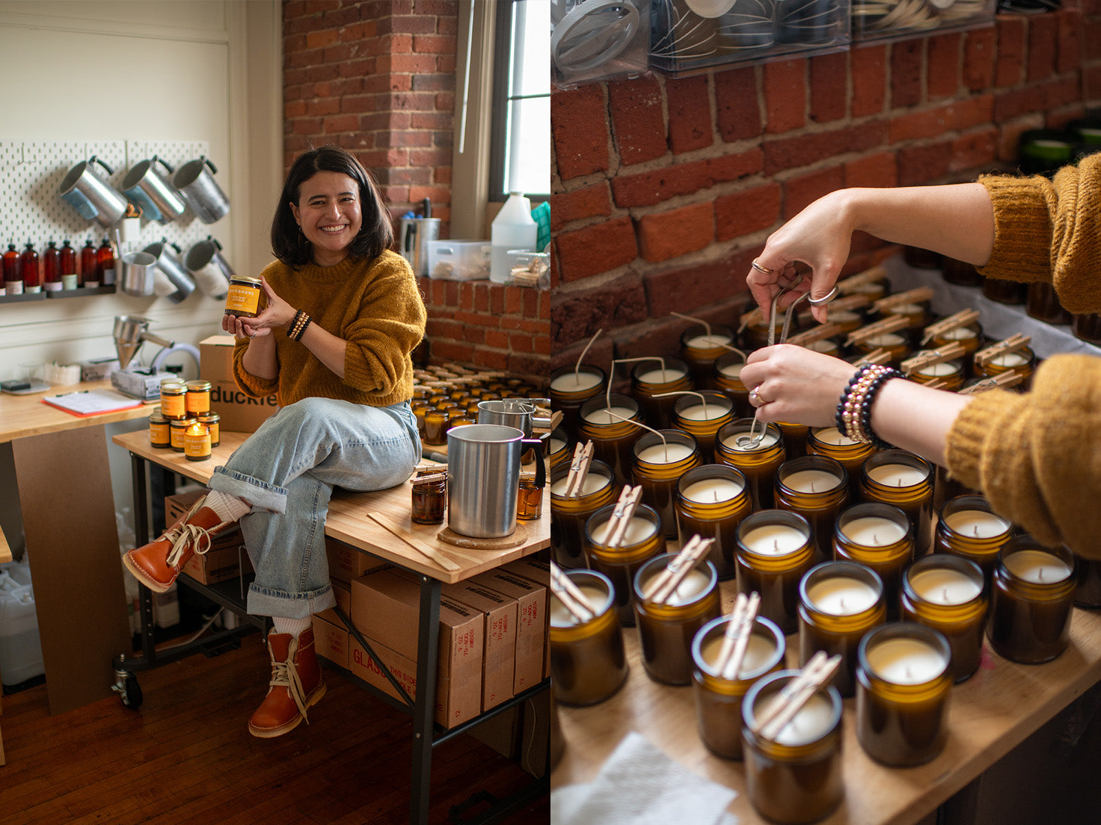 Heritage & Hygge Candle | Quiñohome Maker Collab