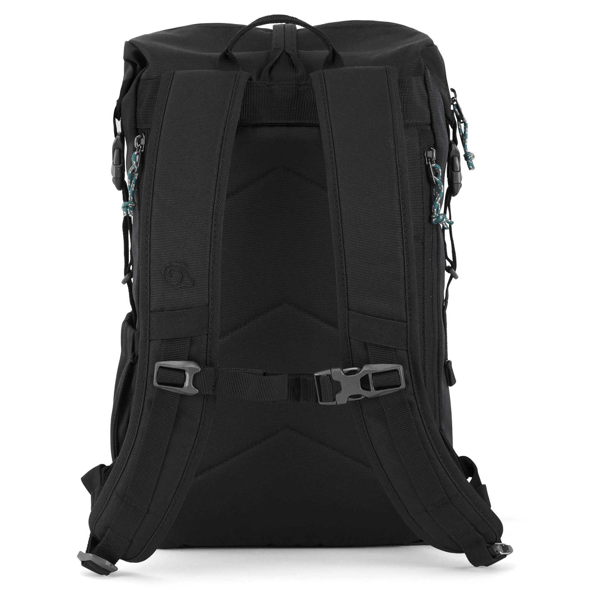 16L Kiwi Classic Rolltop Backpack - Black