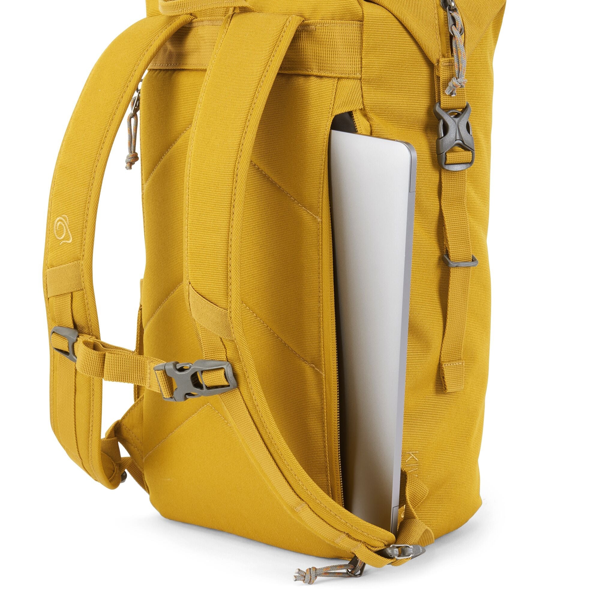 16L Kiwi Classic Rolltop Backpack - Dark Butterscotch