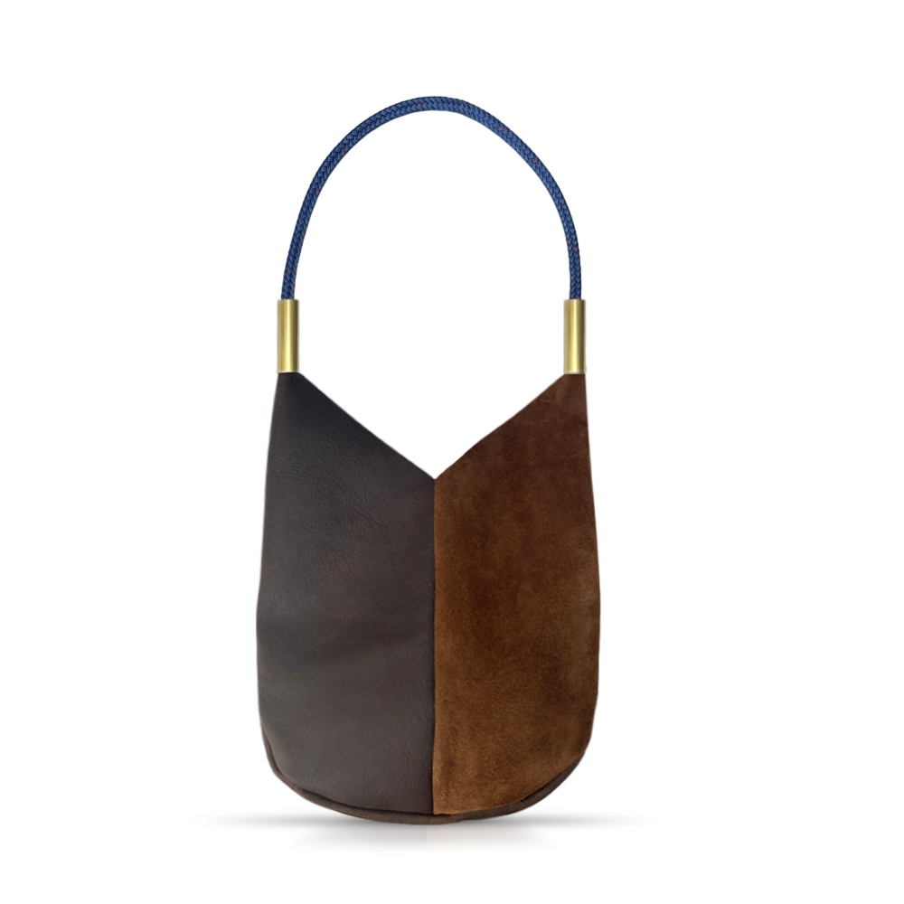 Mermaid Purse | in Brown Leather