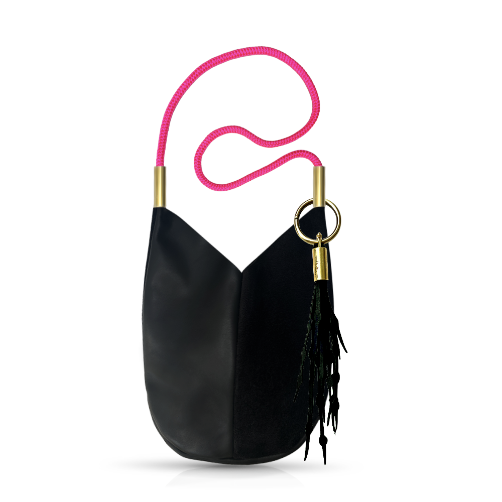 Neon leather bag best sale