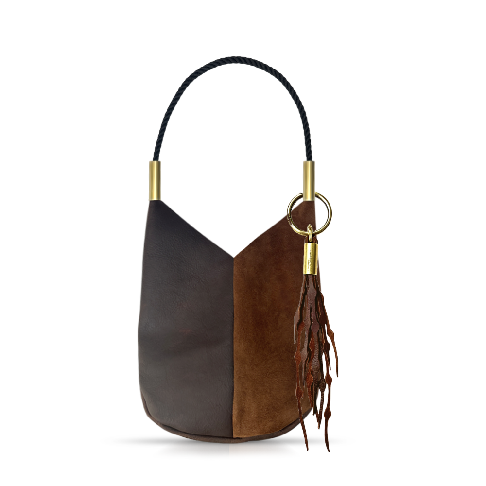 Mermaid Purse | in Brown Leather