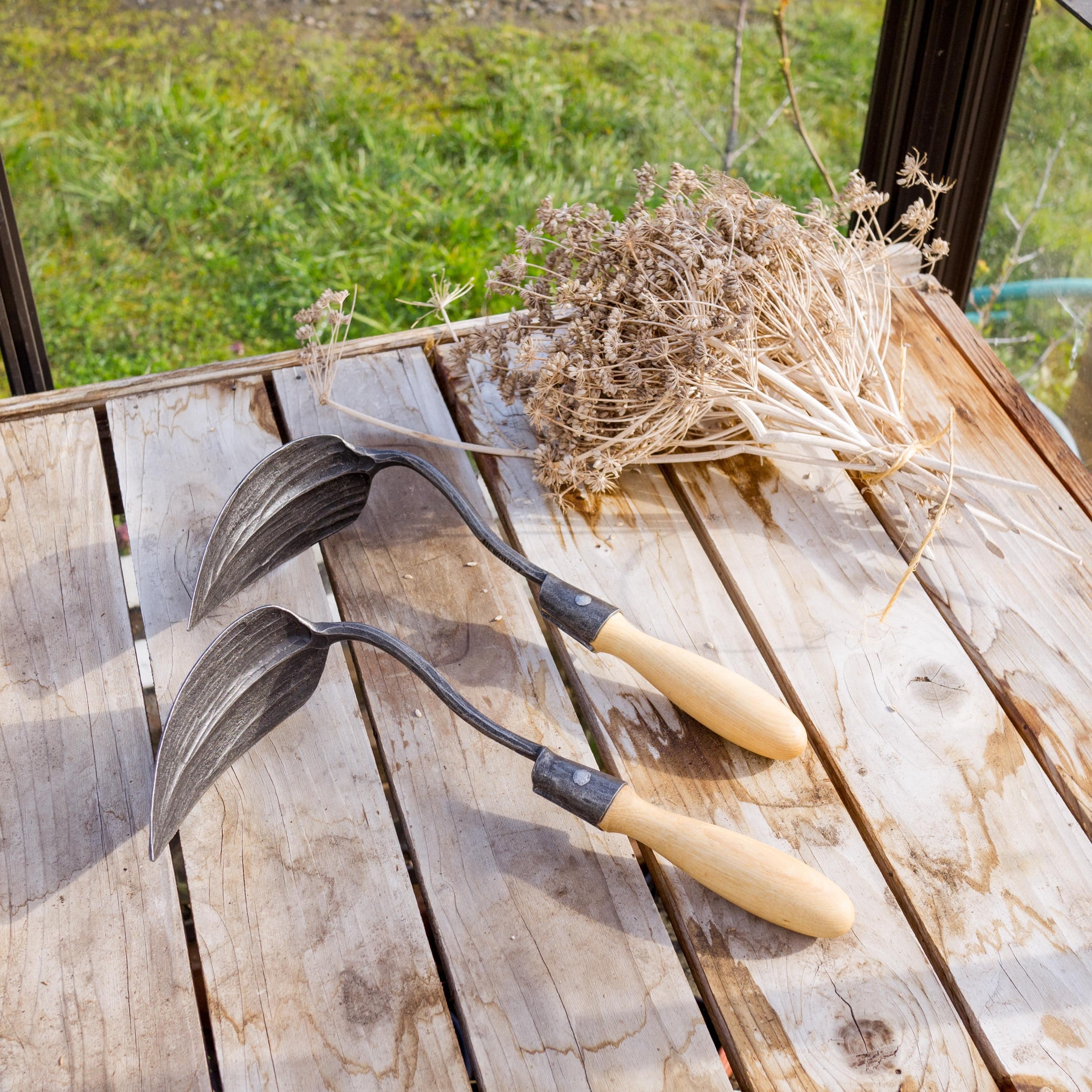 Korean Hand Plow: Weeding and Transplanting