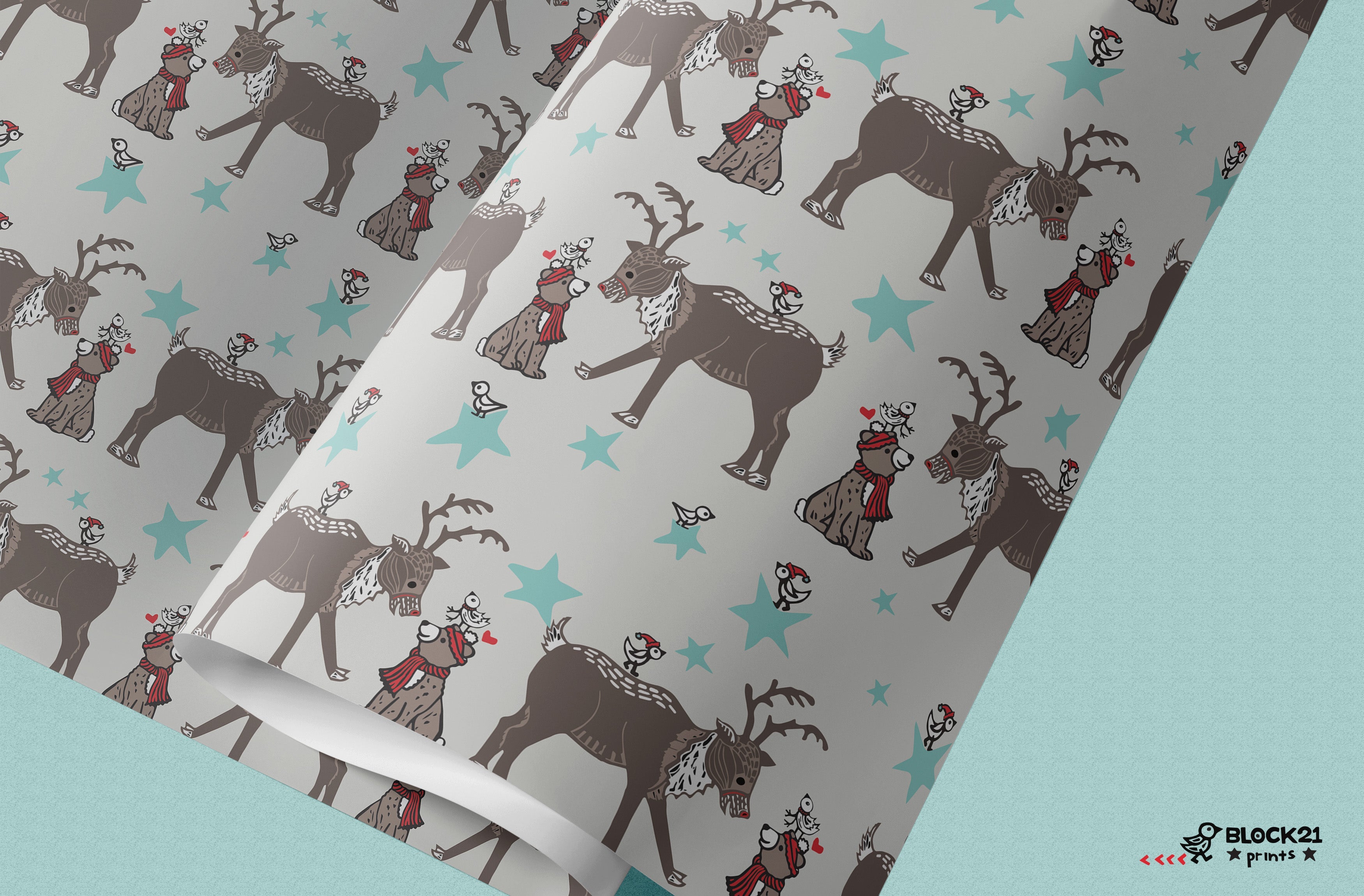 Holiday Wrapping Paper Bundle